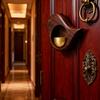 Decorative Wooden Bird Shape Magnetic Doorbell Metal Shopkeepers Bells for Refrigerator Entrance Wall Store Door Chimes