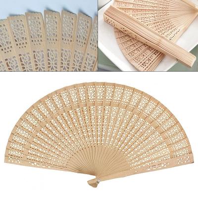 Weddings Valve Wooden Fan Bathroom Bedroom Exquisite