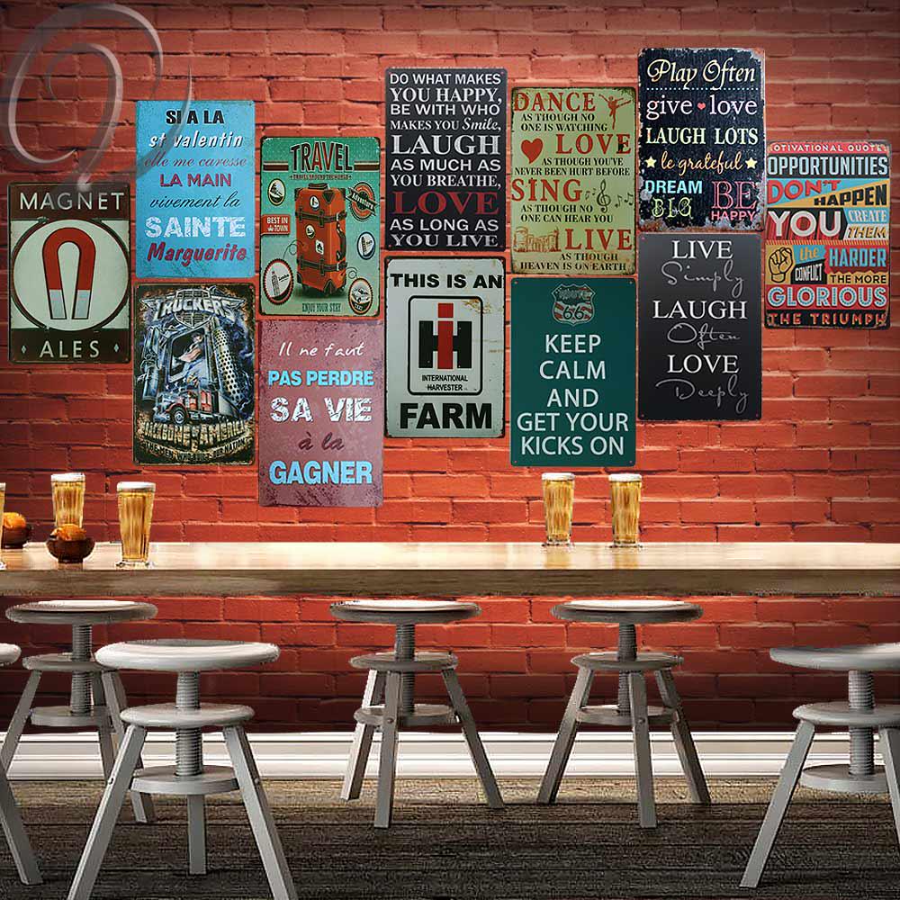 Metal Tin Signs Magnet Ales Poster Bar Pub Tavern Cafe Man Cave Vintage ...