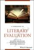 The A Companion To Literary Evaluation Book