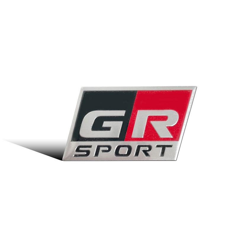 For Toyota GR Sport 3d Car Sticker Metal Labeling Emblem Badge Decals For Toyota Supra Sport Gr Sport C-Hr Rav4 Prius Auto Camry