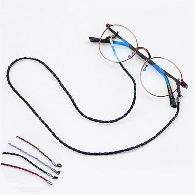 Mode bunte Leder Brille Brillen Schnur Halter Halskette Kette Riemen neu
