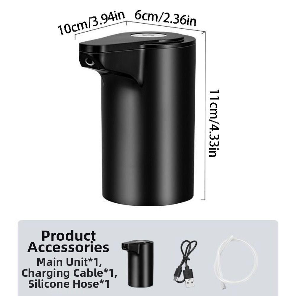 Low Noise Electric Water Pump One-button Switch Faster Pumping Drinking Water Dispenser with Hose Portable Water Suction Device