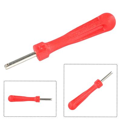 Quick Tire Repair Tyre Valve Core Wrench Tire Valve Tool Plastic And Steel Construction DIY Tire Repair Hassle-free Experience