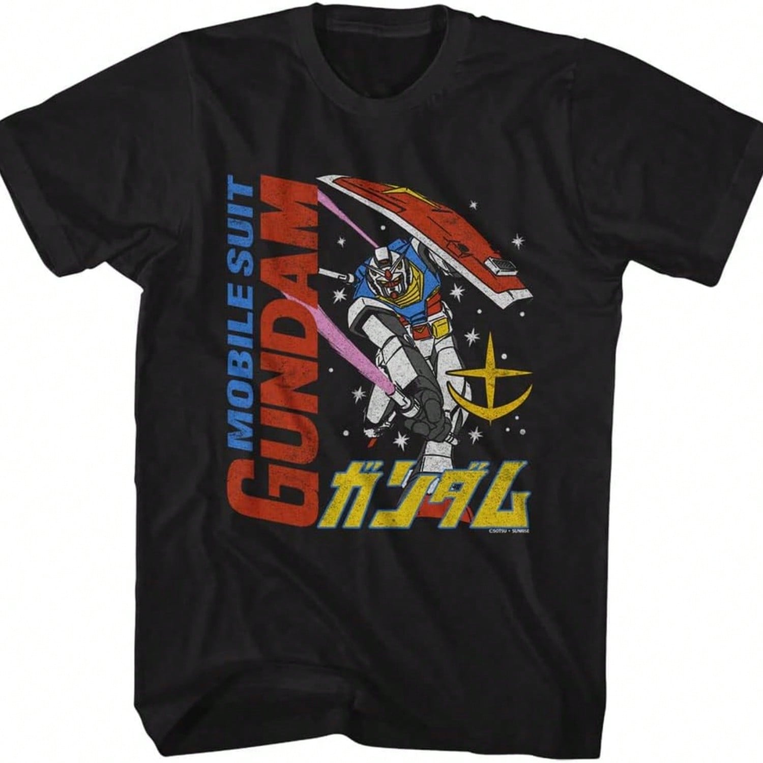 Mobile Suit Gundam Anime Ms Gundam And Mecha Japanese Men s Short Sleeve T Shirt Graphic Tees S разноцветный