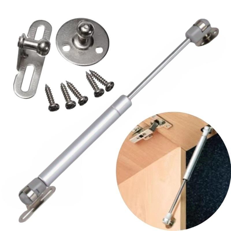 Furniture Hinges 20N-200N Gas Struts Cabinet Hinge Gas Spring Stay Kitchen Cupboard Door Lids Lift Pneumatic Support