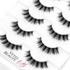 Veyesbeauty LUNAR MOOD Lash Clusters Invisible Band STRICHIC SERIES Quick & Easy Application 5 Pairs