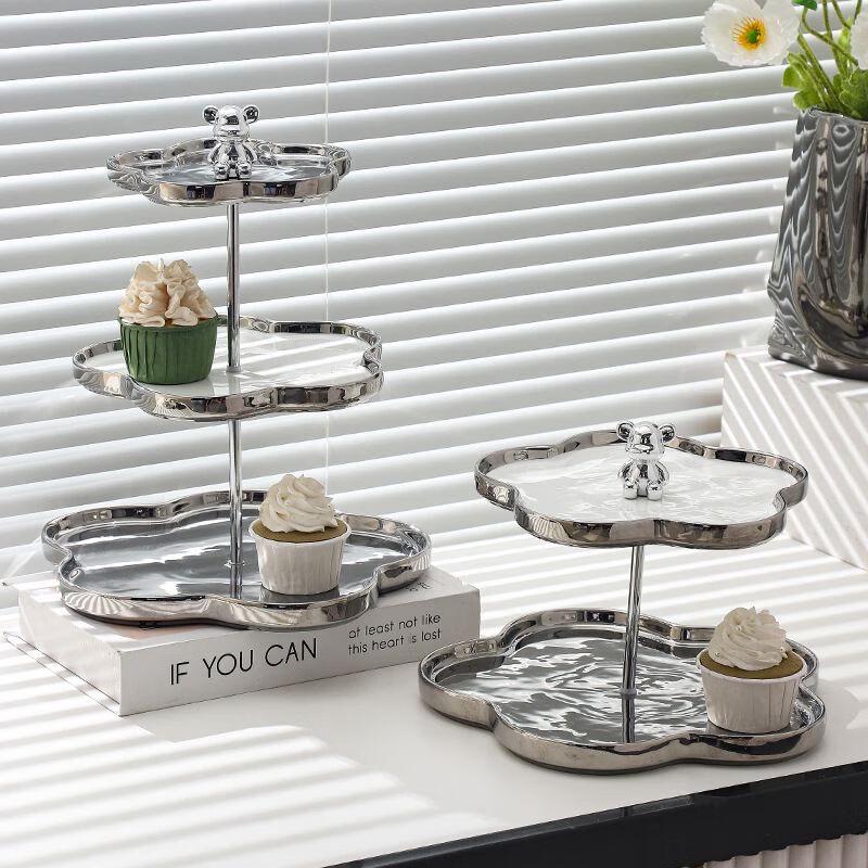 Nordic Three-Tier Dessert & Cake Stand Standard