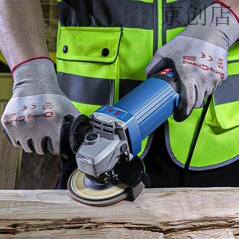 Dongcheng S1M-FF04-100BS Industrial Angle Grinder CN plug (adapter included)