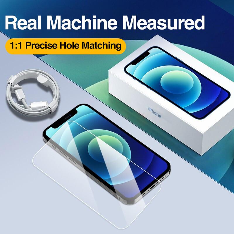 Ochranné sklo 3PCS pro iPhone 14 13 12 11 Pro XR X XS Max Film Tempered Glass pro iPhone 14 Plus 12 Pro Max Mini 7 8 6 Glass