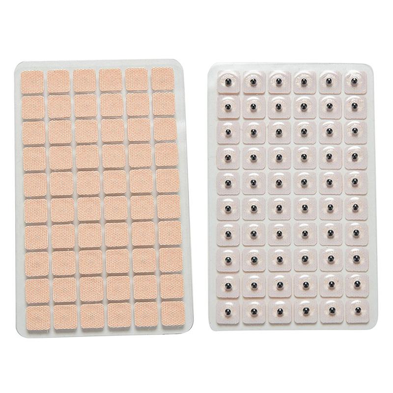 600Pcs Ear Care Ear Acupuncture Massage Therapy Needle Patch Seeds Sticker Auricular Auriculotherapy Vaccaria