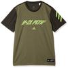 Adidas FYH33 Legacy Earth Graphic Short Sleeve Size Size Men's Green/Legend T-Shirt (FK1445), J/S (Japan Small)