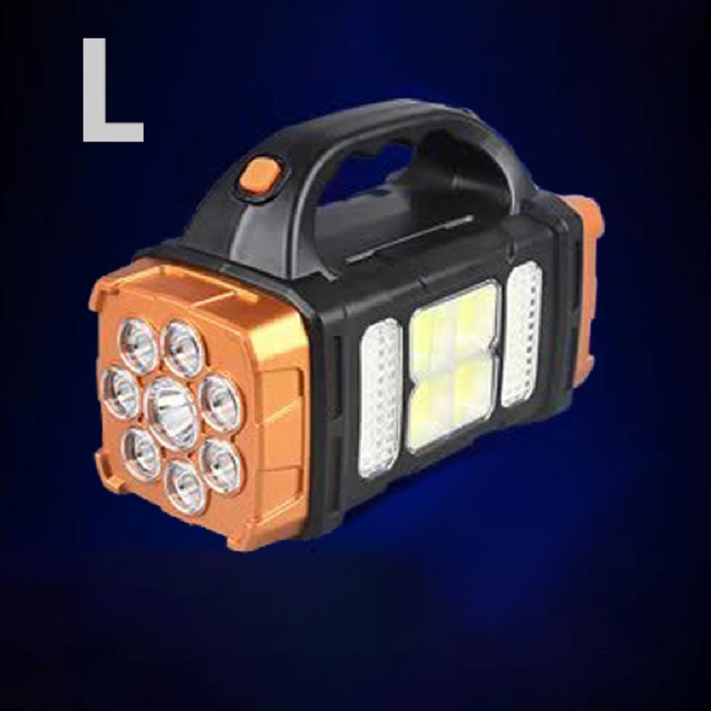 Flashlight Strong Light Charging Ultra Bright Outdoor Long Range LED Emergency Lighting Patrol Portable Searchlight Solar Energy