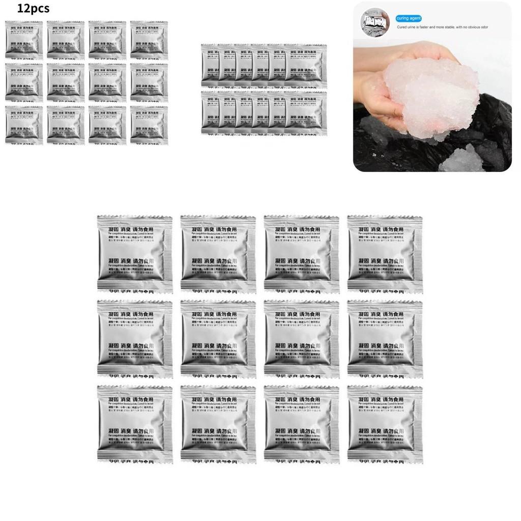 Portable Outdoor Toilet Waste Bags Solidifying Agents For Travel Convenience And Hygiene