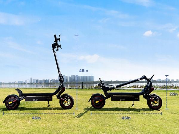 Faltbares Elektrofahrzeug w8-DZ 750W 48V14Ah 40KM Geländereifen