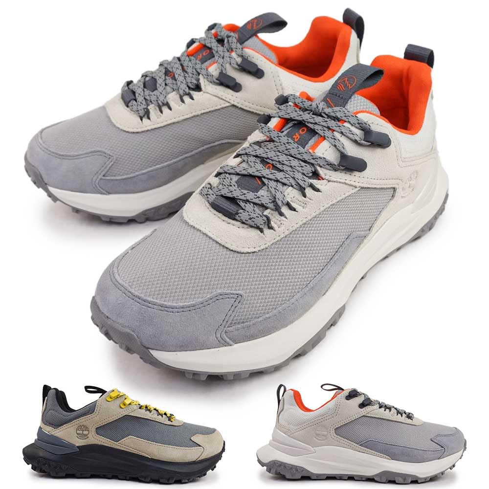 Timberland MOTION ACCESS OX WP Waterproof Grey Size Cm Men's Sneakers, Wide, Mesh, 27.0 (A6D9H-EVJ)