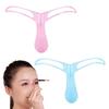 1/2/4/6Pcs Eyebrow Stencil Eyebrow Template with Handle Brow Mapping Guide Auxiliary Card Reusable Fast Brow Shaping Tools