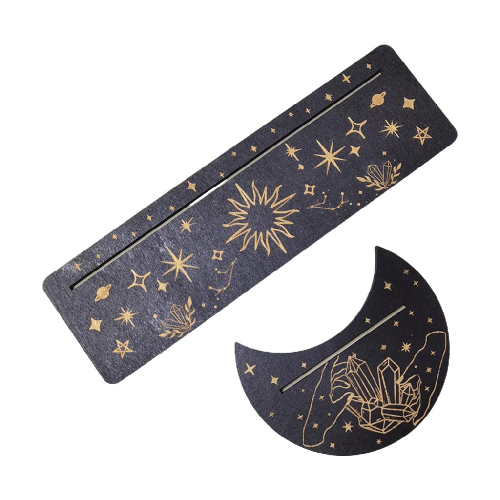 Wooden Tarot Card Holder Altar Cards Holder Display for Witch Divination Tools