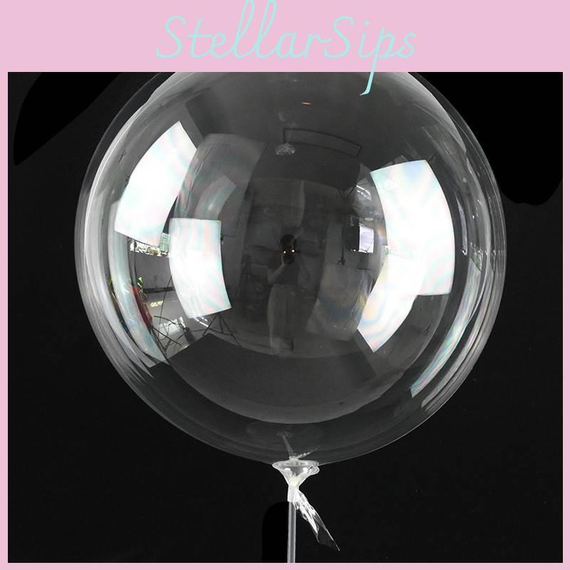 Bubble Transparent Bobo Balloon Clear Inflatable Ball Wedding Birthday Decorate