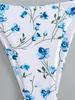 2024 Ladies' Floral Lace-up Triangle Bikini