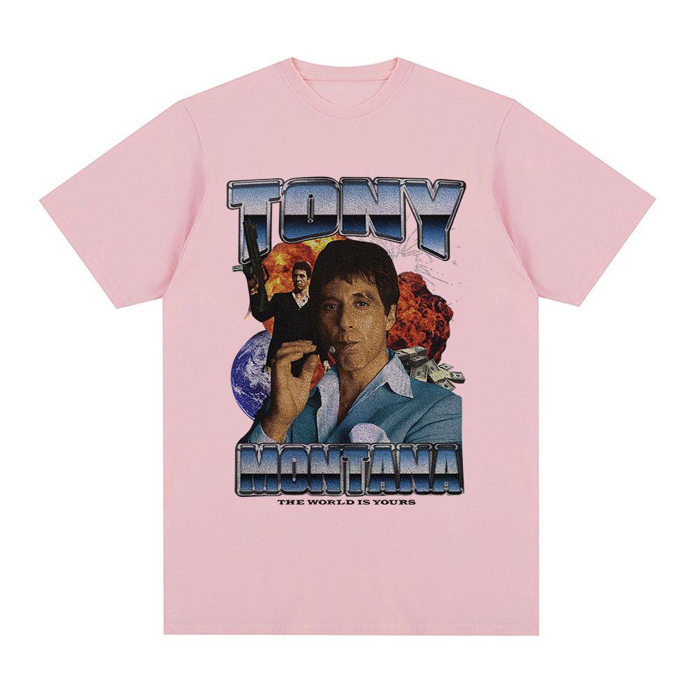 The World of Scarface Tshirts Belongs To You The Tony MontanaAl Pacino Graphic Print Tshirt Is Unisex