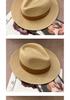 Unisex Panama Straw Hat: Adjustable Jazz Topper with Large Head Circumference, Sunshade, and UV Protection - Trendy All-Match Design.