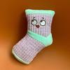 Yousheng Dog Chew Toy Bite-Resistant Multi-purpose Soft Fabric Socks Shape Puppy Squeaky Noise Sound Toy for Training