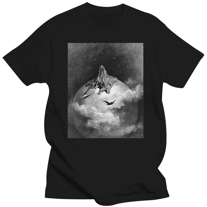 Gustave Dore, 1883, Illustration, Edgar Allan Poe, 'The Raven' T Shirt Gustave Dore Edgar Allan Poe Raven Ravens Death