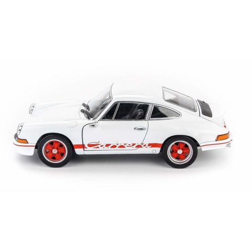 Willy WELLY 1/24 Scale 1973 Porsche 911 Carrera RS 2.7 White Diecast Car