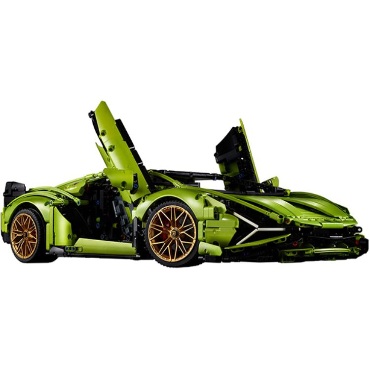 LEGO Technology Mechanical Set Lamborghini SIAN FKP37 1 8 Building Blocks 3696pcs 42115