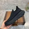 Fashion 2025 New Spring Men's Slip-On Sneakers Breathable Casual Shoes Chunky Sole Soft Cushion Lightweight Design for Everyday Walking