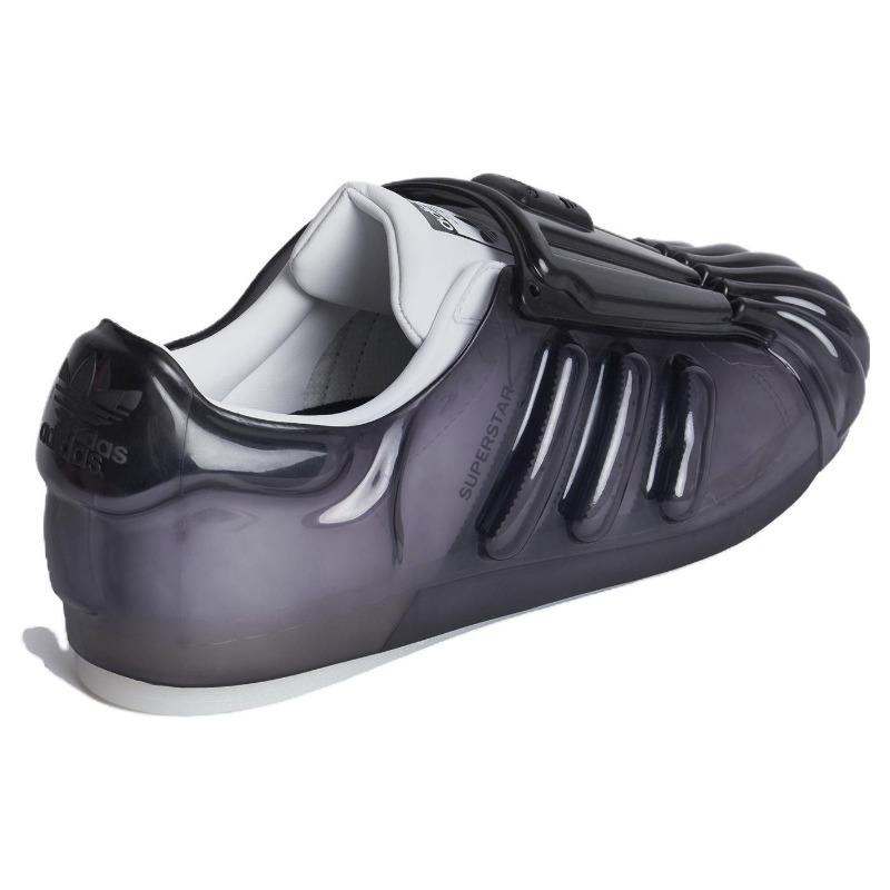 adidas Originals Superstar Bubble Shell Toe Módní Pohodlné Odolné Nízké Skate Boty Pánské Tenisky Černé IH3115