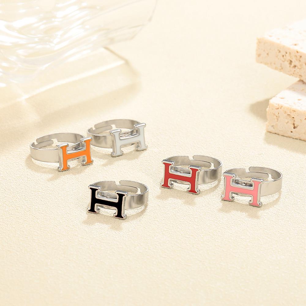 European & American Minimalist Stainless Steel Open Rings - Non-Fading INS Style