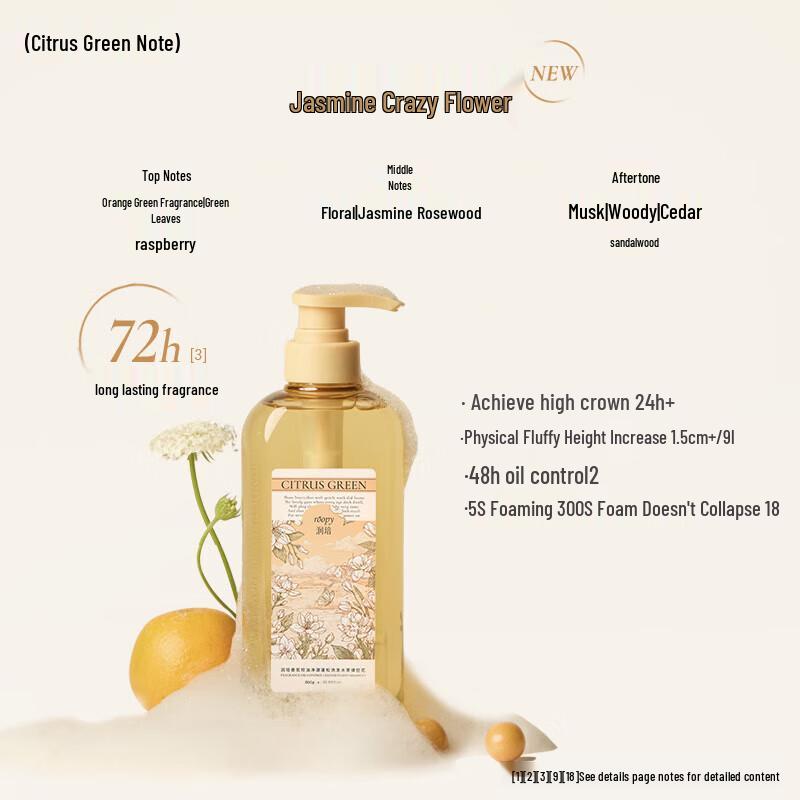 Roopy Amino Acid Fragrance Shampoo