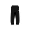 Li-Ning Wade Series Solid Color Letter Embroidery Drawstring Joggers Unisex Bottoms Black AKXSC69-1