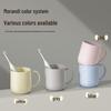 Stylish Solid Color Toothbrush & Mouthwash Cup - Ideal for Couples, Dorms, and Home Use
