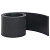 Rubber Strip for Snow Plow Black 180x15x1 Cm