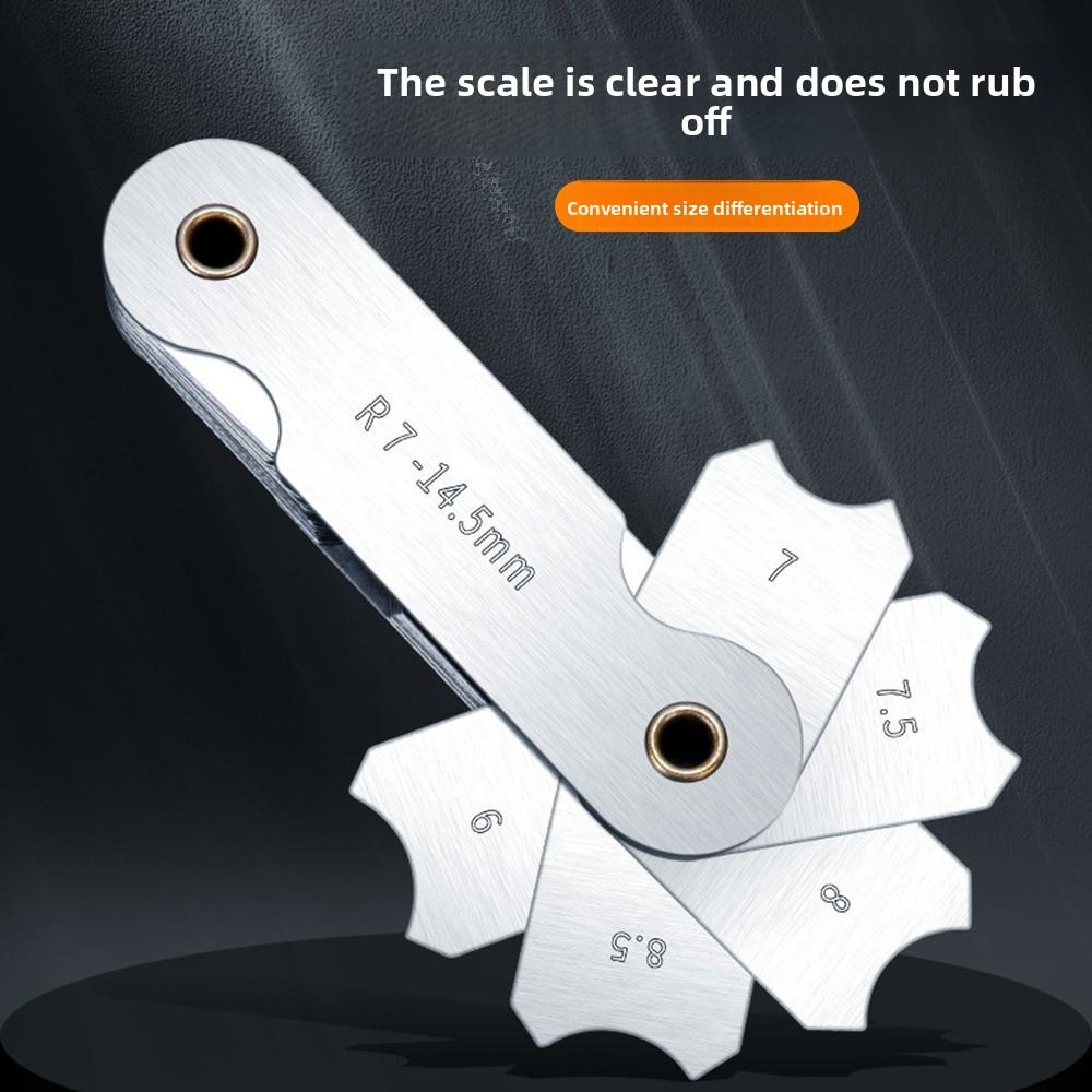 Stainless Steel Sample R Gauge Screw Pitch Center Measurement  Industrial Measurement