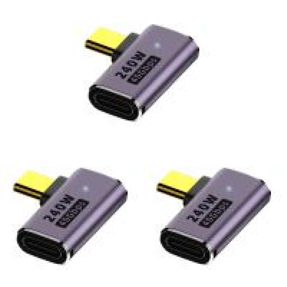 

Портативный адаптер Type-C PD 240W для зарядки с разъемом USB 4.0 Type C (Стиль Б)