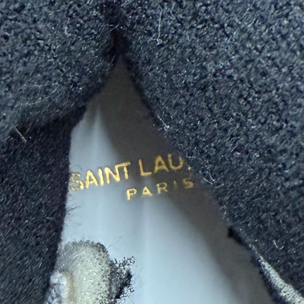 Pristine SAINT LAURENT High cut sneakers white leather Women 36 692317 Used
