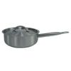 ZISIZ Stainless Steel Single Handle Stockpot