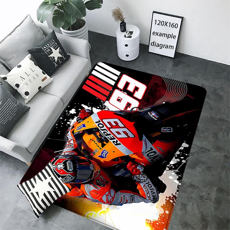 Interior Floor Mat Doormat Marc M-Marquez 93 Non-slip Foot Rug for Entryway Kitchen Carpet Bedroom Bedside Mats Home Decoration