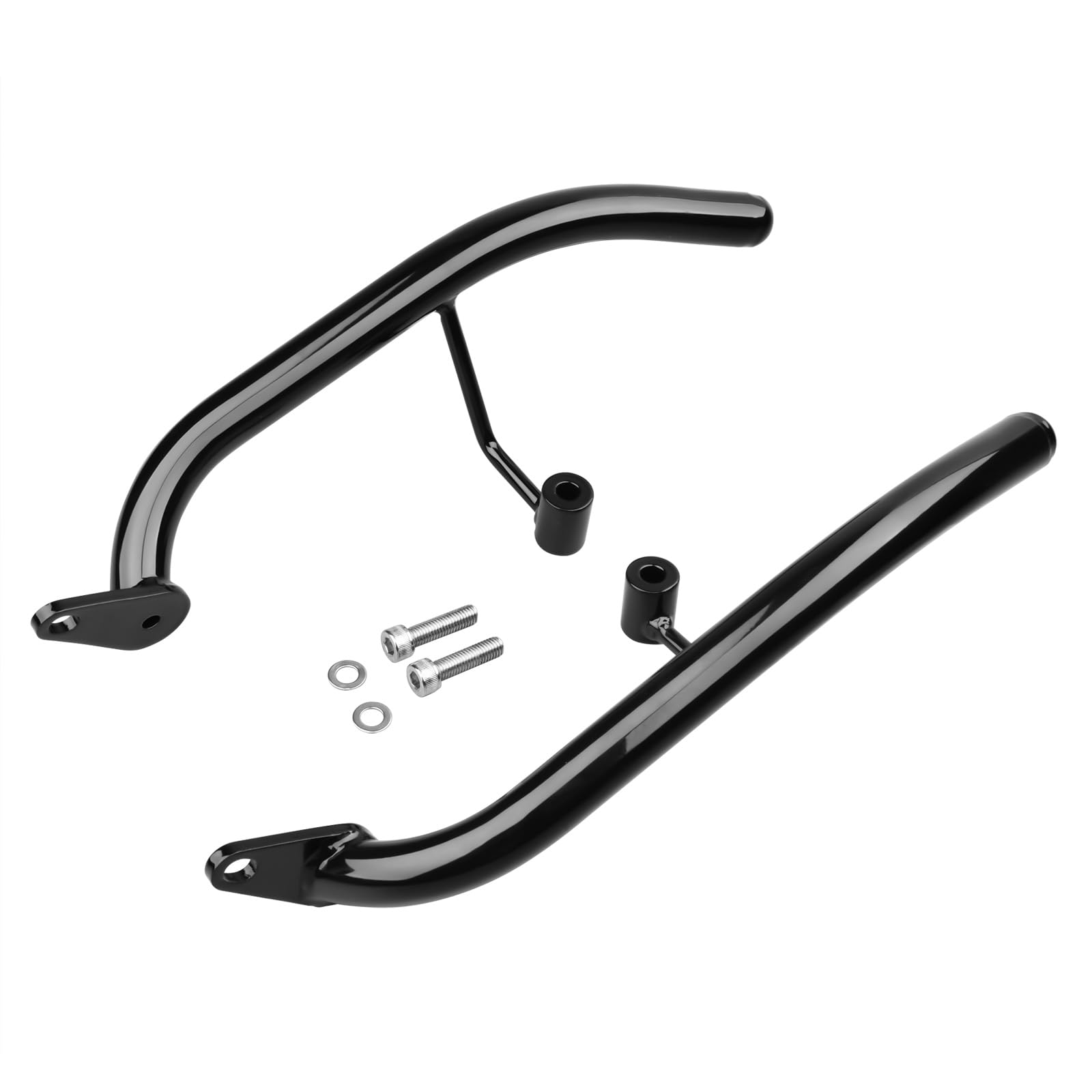 

Split Rear Grab Bar for Z900RS/CAFE (2018-2025), Independent Left and Right Passenger Grab Rails with Steel Construction, 2019 2020 2021 2022 2023 202