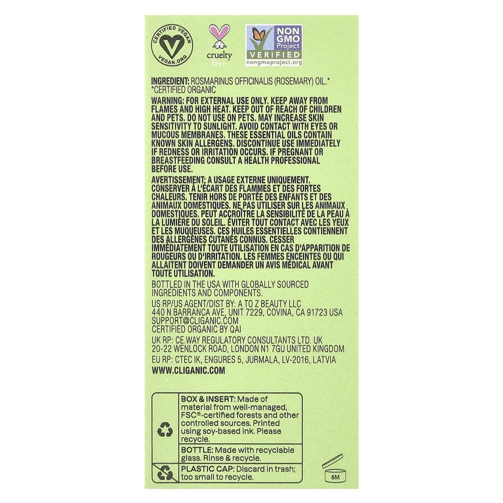 Drop Of Exhilaration™, Organic Rosemary Essential Oil, 10 Ml (0.34 Fl Oz)