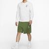 Nike T Shirts Men's Crew Neck Moderate Straight Fit CK2260-100