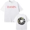 Rapper Kendrick Lamar DAMN To Pimp A Butterfly Mr. Morale & The Big Steppers Album Graphic Print Tshirt Male Hip Hop Casual Tees