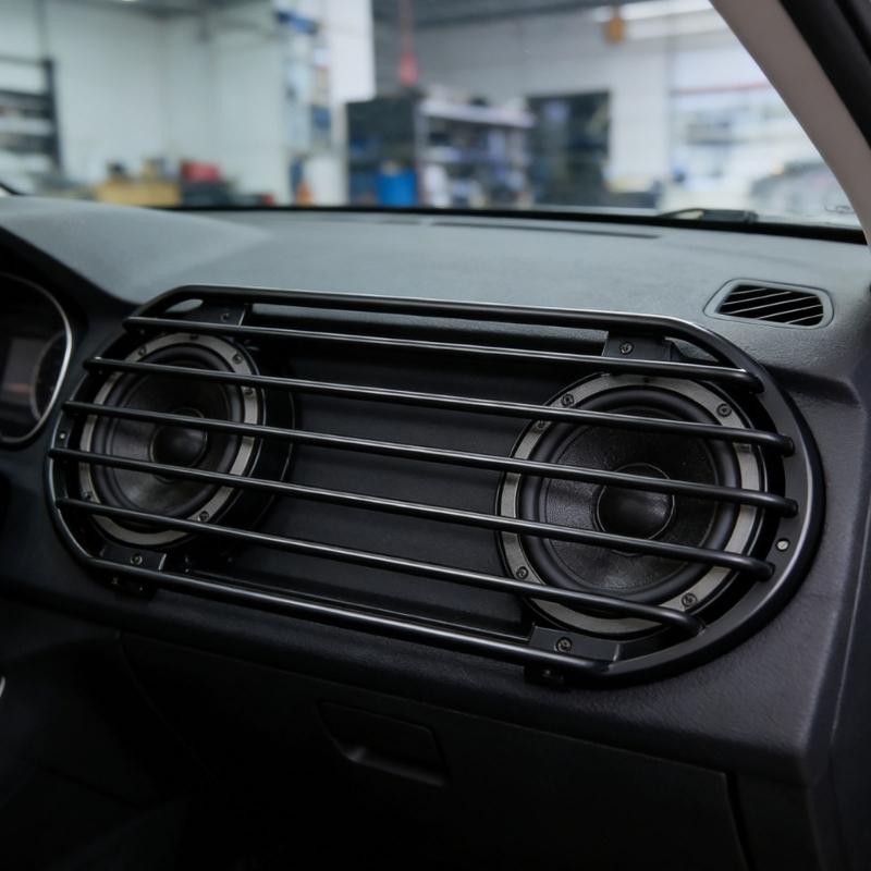 6Bar Robuste Metall-Lautsprechergitterabdeckung Schutz für Auto-Musikanlagen und Verbesserte Klangqualität