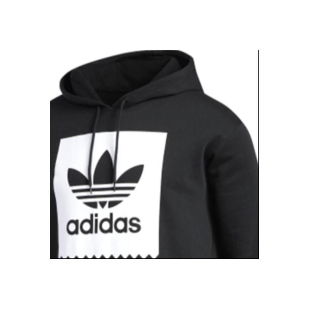 adidas Originals Solid BB Hoodie Men Tops Black CW2358