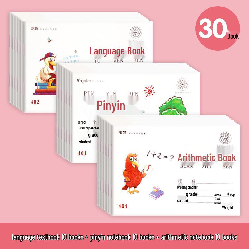 LITE Elementary Pinyin Math & Language Workbook