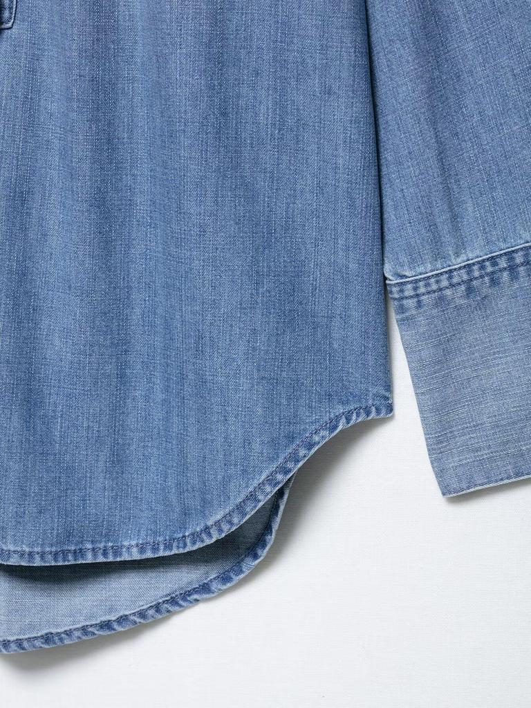 2025 Summer European & American Style Women's Versatile Denim Shirt